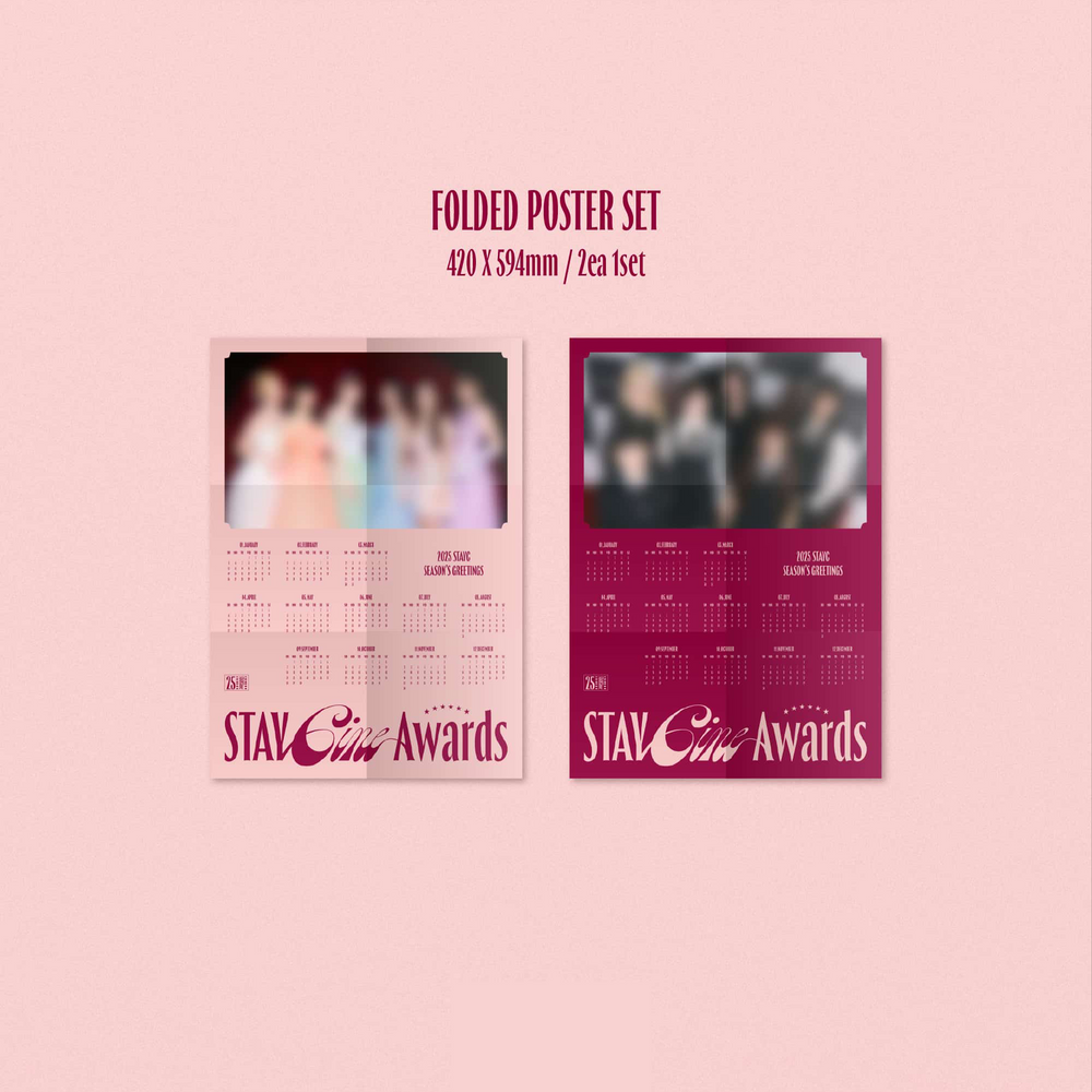 [PREORDER] STAYC - 2025 SEASON'S GREETINGS 2025 STAYCINE AWARDS