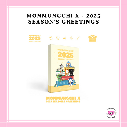 [PREORDER] MONMUNGCHI X - 2025 SEASON'S GREETINGS