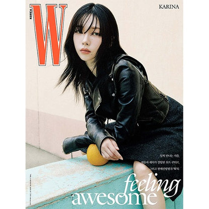 [PREORDER] W VOLUME 8 KARINA JAEHYUN COVER AUG. 2024