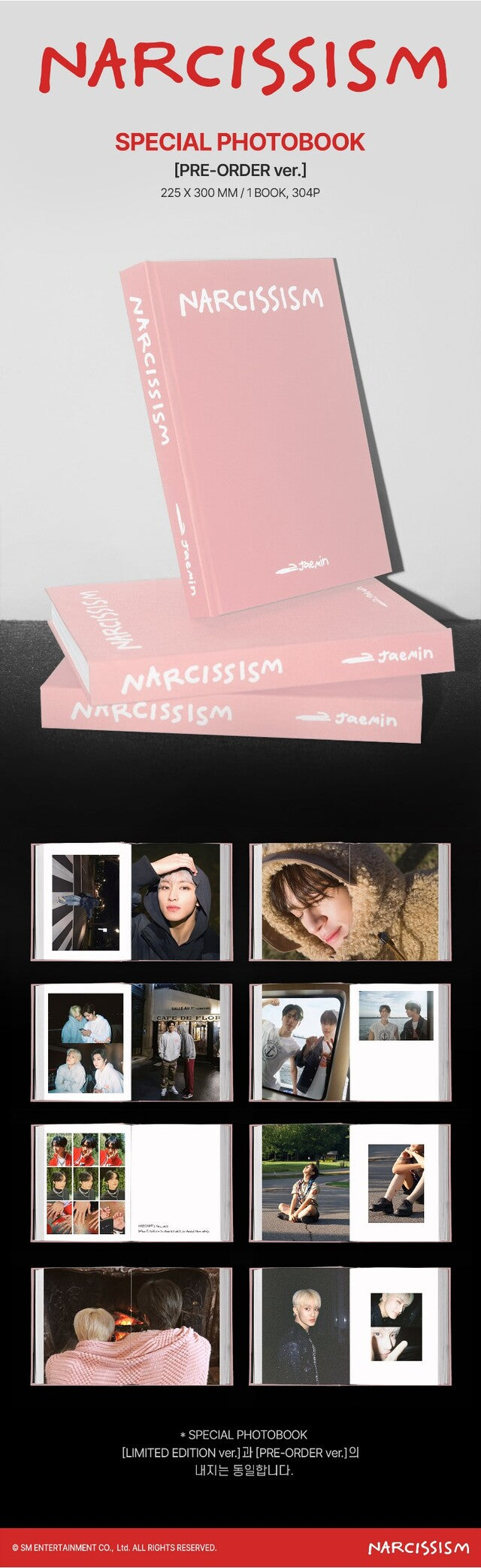 [PREORDER] NCT DREAM - NARCISSISM SPECIAL PHOTOBOOK PRE-ORDER VER.