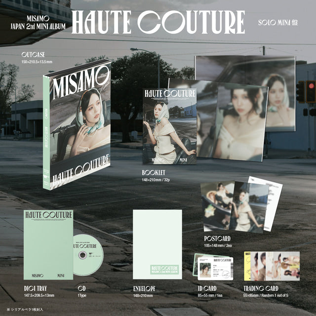 [PREORDER] WITHMUU MISAMO - HAUTE COUTURE JAPAN 2ND MINI ALBUM (MEMBER VER.)