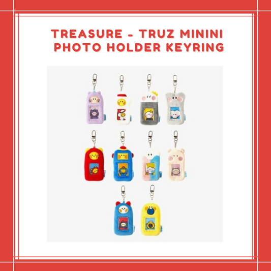 [PREORDER] TREASURE - TRUZ MININI PHOTO HOLDER KEYRING