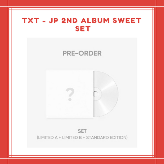 [PREORDER] TXT - JP 2ND ALBUM SWEET SET