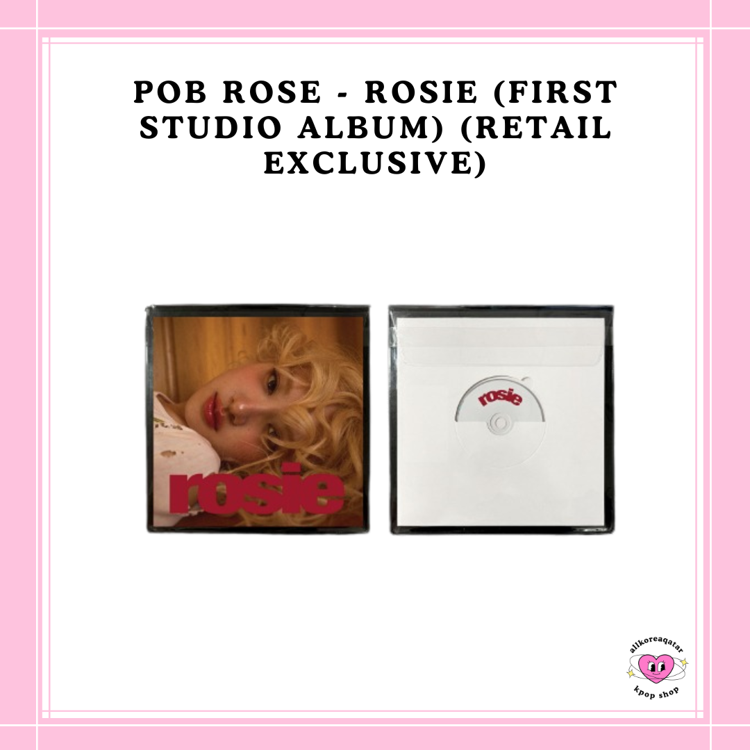 [PREORDER] POB ROSE - ROSIE (FIRST STUDIO ALBUM) (RETAIL EXCLUSIVE)