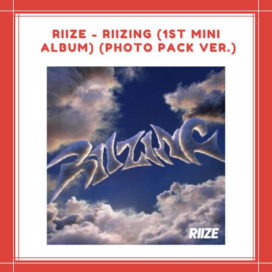 [PREORDER] RIIZE - RIIZING (1ST MINI ALBUM) (PHOTO PACK VER.)