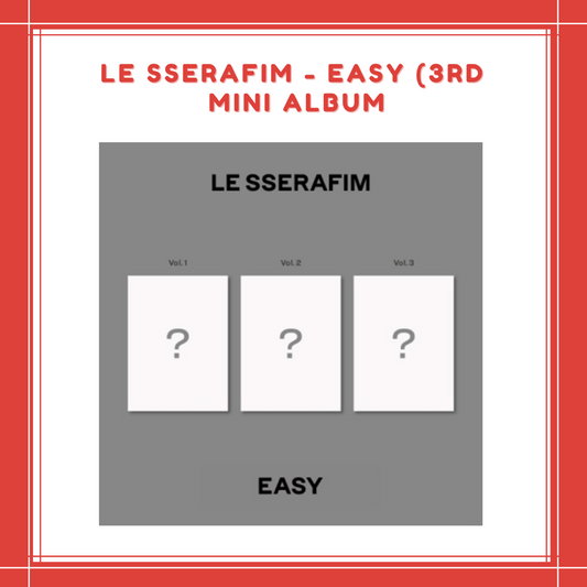 [ON HAND] LE SSERAFIM - [EASY] (3RD MINI ALBUM)