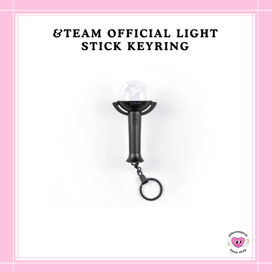 [PREORDER] &TEAM - OFFICIAL LIGHT STICK KEYRING