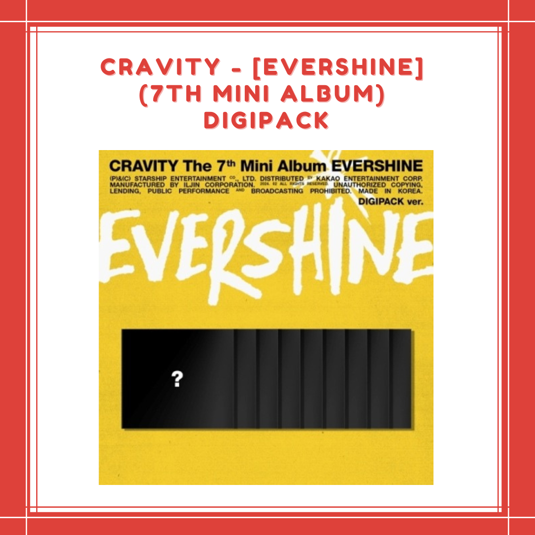 [PREORDER] CRAVITY - [EVERSHINE] (7TH MINI ALBUM) DIGIPACK