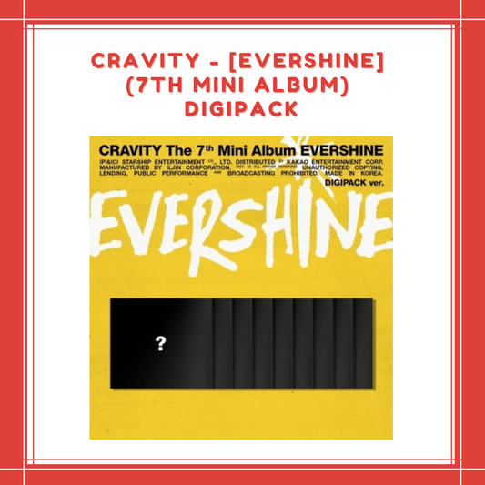 [PREORDER] CRAVITY - [EVERSHINE] (7TH MINI ALBUM) DIGIPACK