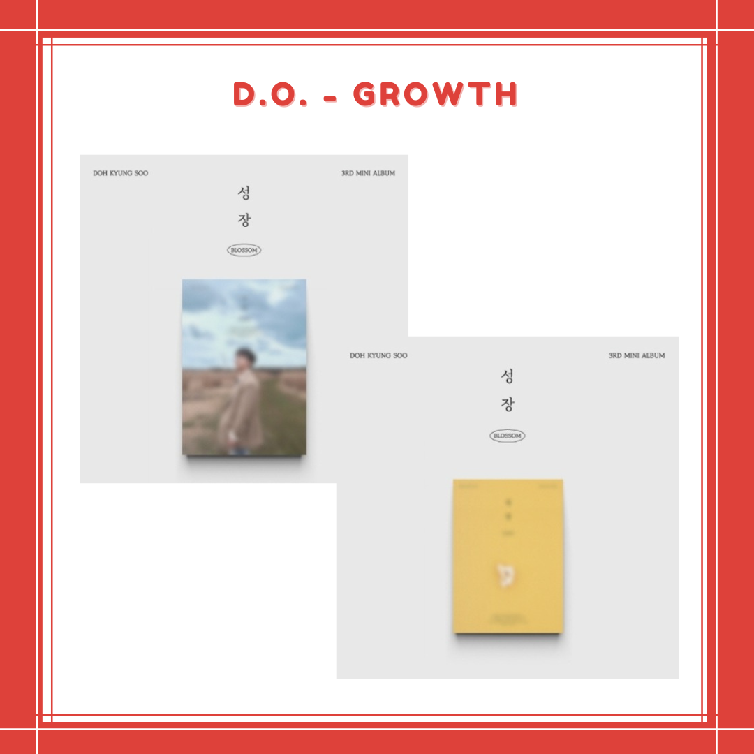 [PREORDER] D.O. (DOH KYUNG SOO) - GROWTH