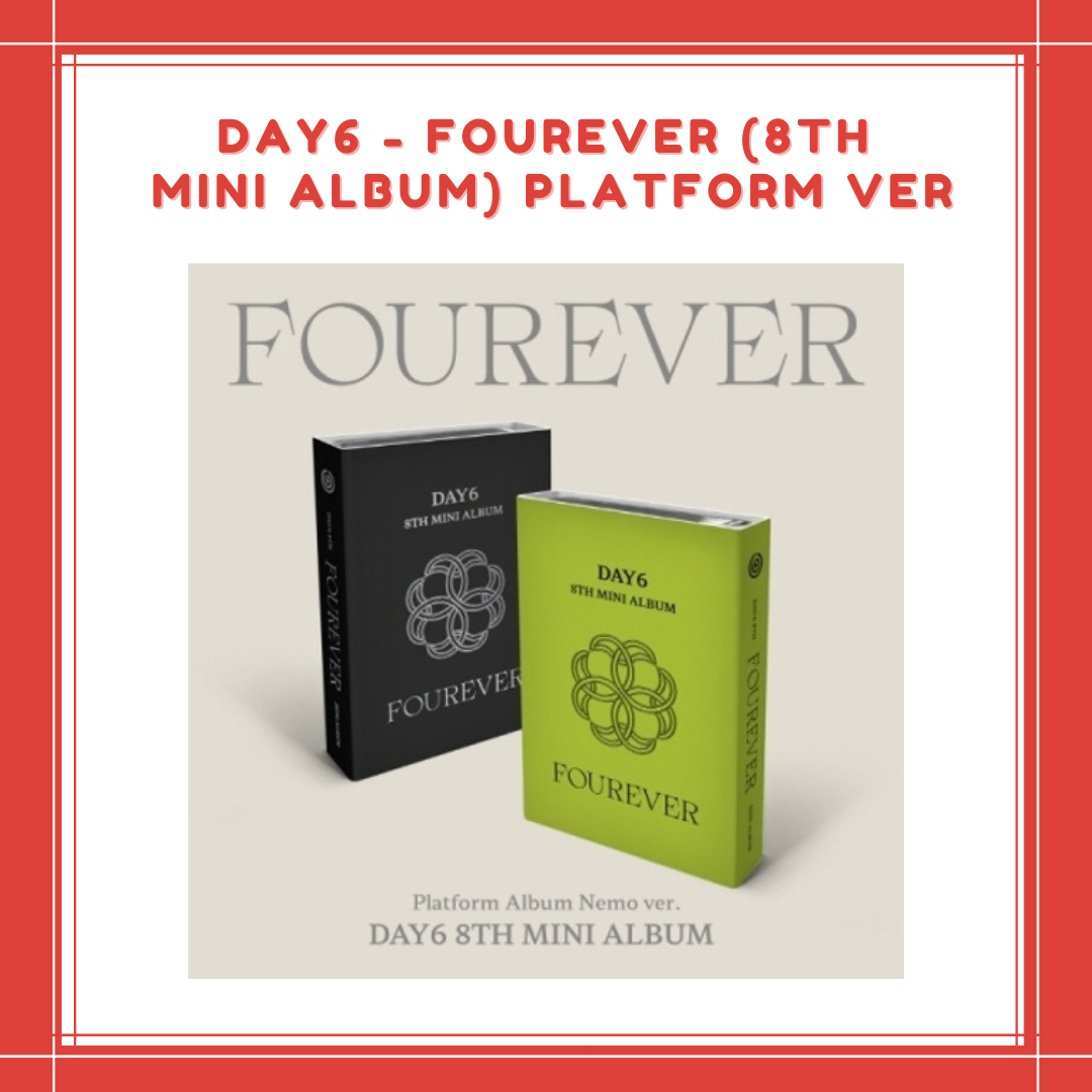 [PREORDER] JYP SHOP DAY6 - FOUREVER (8TH MINI ALBUM) PLATFORM VER SET