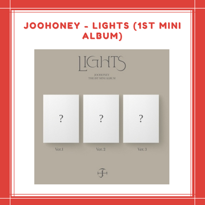 [PREORDER] JOOHONEY - LIGHTS (1ST MINI ALBUM)