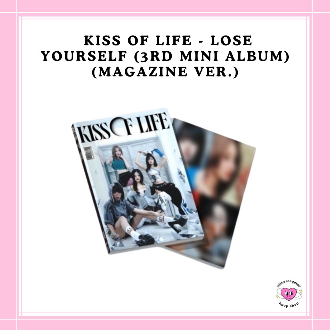 [PREORDER] KISS OF LIFE - LOSE YOURSELF (3RD MINI ALBUM) (MAGAZINE VER.)