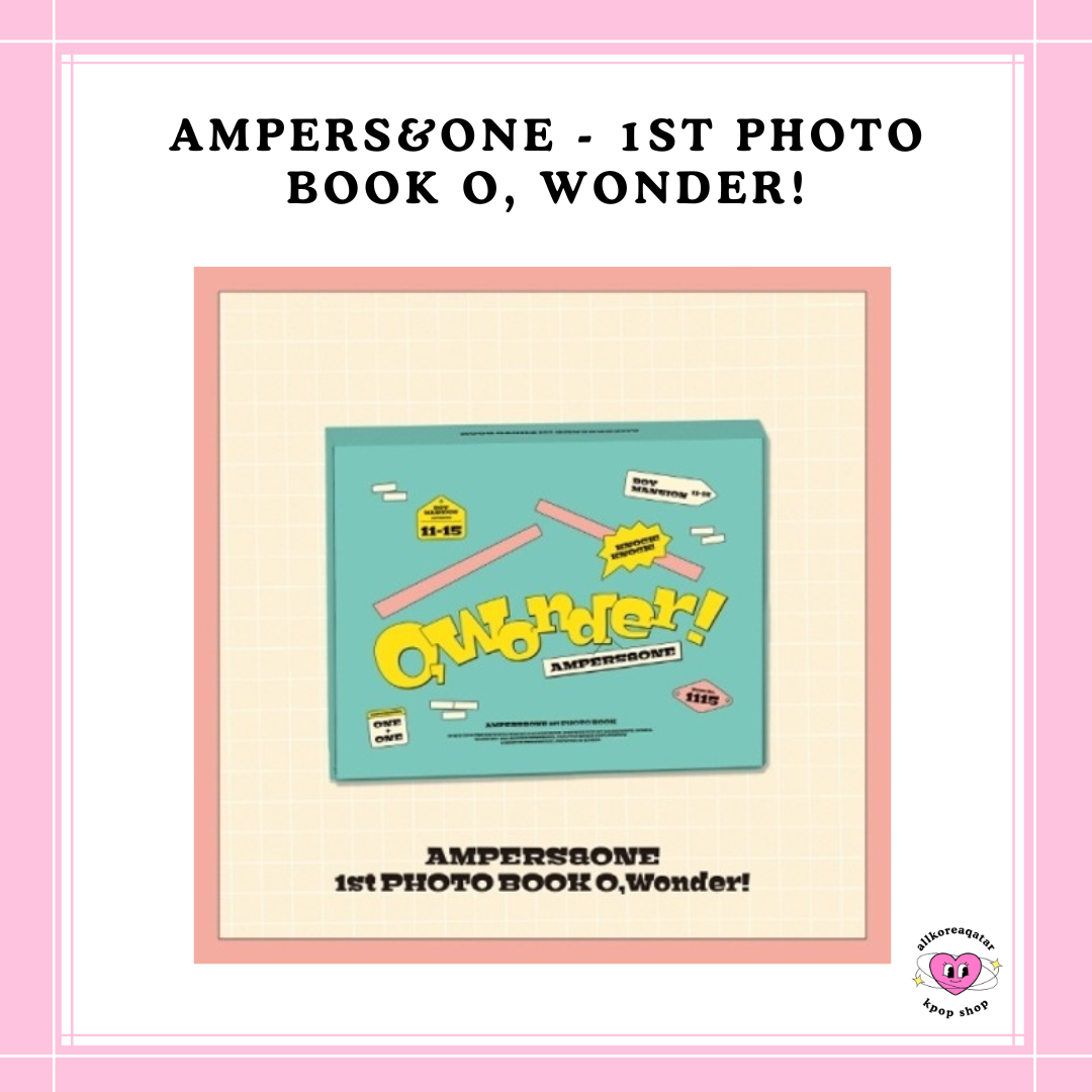 [PREORDER] AMPERS&ONE - 1ST PHOTO BOOK O, WONDER!