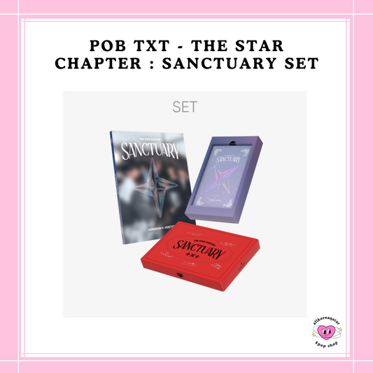 [PREORDER] POB TXT - THE STAR CHAPTER : SANCTUARY SET