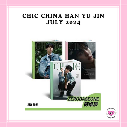 [PREORDER] CHIC CHINA HAN YU JIN JULY 2024