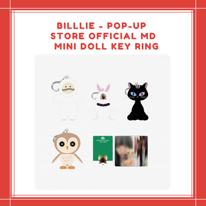 [PREORDER] Billlie - POP-UP STORE OFFICIAL MD MINI DOLL KEY RING