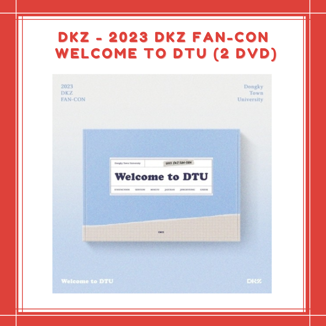 [PREORDER] DKZ - 2023 DKZ FAN-CON [WELCOME TO DTU] (2 DVD)