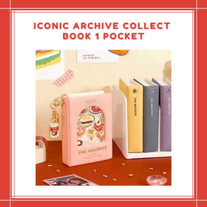 [PREORDER] ICONIC ARCHIVE COLLECT BOOK 1 POCKET