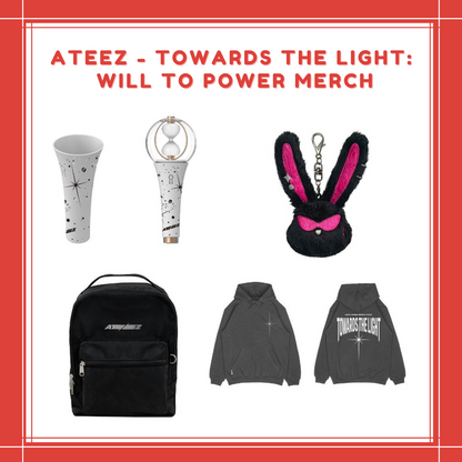 [PREORDER] ATEEZ - TOWARDS THE LIGHT : WILL TO POWER MERCH