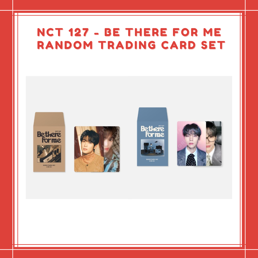 [PREORDER] NCT 127 - BE THERE FOR ME RANDOM TRADING CARD SET