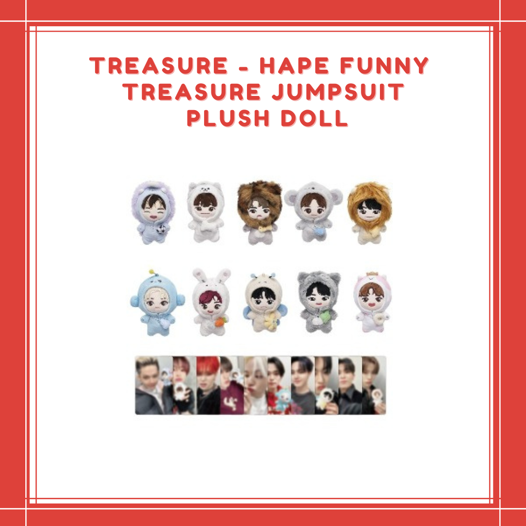 [PREORDER] TREASURE - HAPE FUNNY TREASURE JUMPSUIT PLUSH DOLL