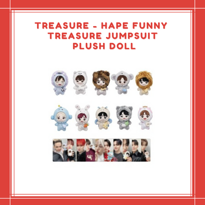 [PREORDER] TREASURE - HAPE FUNNY TREASURE JUMPSUIT PLUSH DOLL