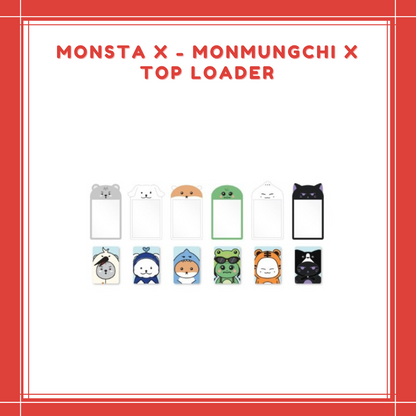 [PREORDER] MONSTA X - MONMUNGCHI X TOP LOADER