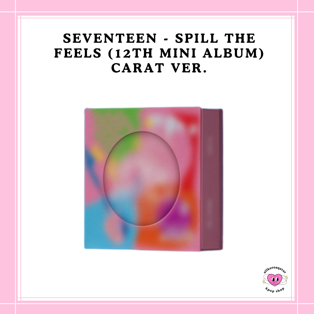 [PREORDER] SEVENTEEN - SPILL THE FEELS (12TH MINI ALBUM) CARAT VER.