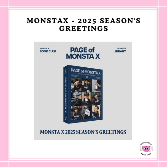 [PREORDER] MONSTA X - 2025 SEASON'S GREETINGS