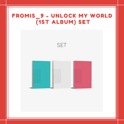 [PREORDER] FROMIS_9 - UNLOCK MY WORLD (1ST ALBUM) SET