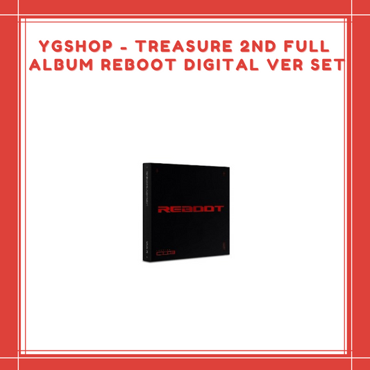 [PREORDER] YGSHOP TREASURE - 2ND FULL ALBUM [REBOOT] DIGIPACK VER. (SET)