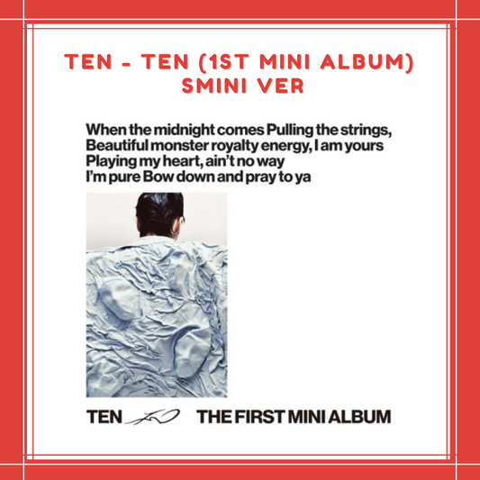 [PREORDER] TEN - TEN (1ST MINI ALBUM) SMINI VER