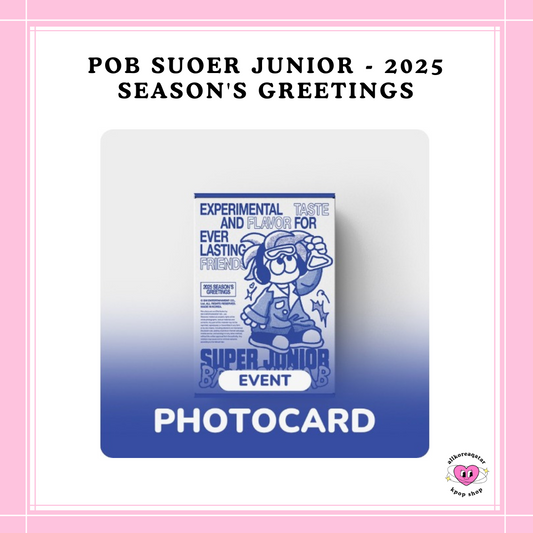 [PREORDER] POB SUPER JUNIOR - 2025 SEASON'S GREETINGS