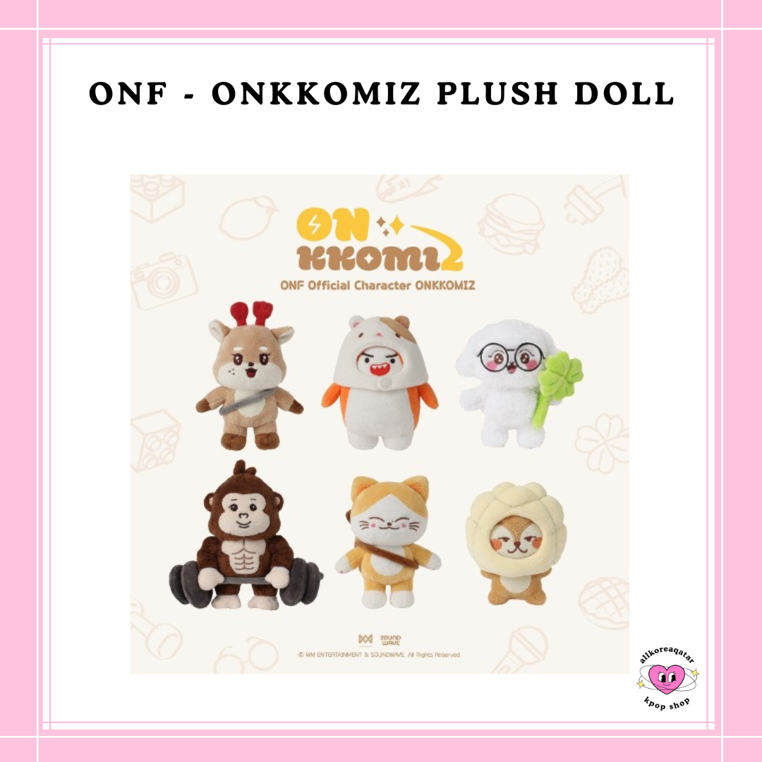 [PREORDER] ONF - ONKKOMIZ PLUSH DOLL