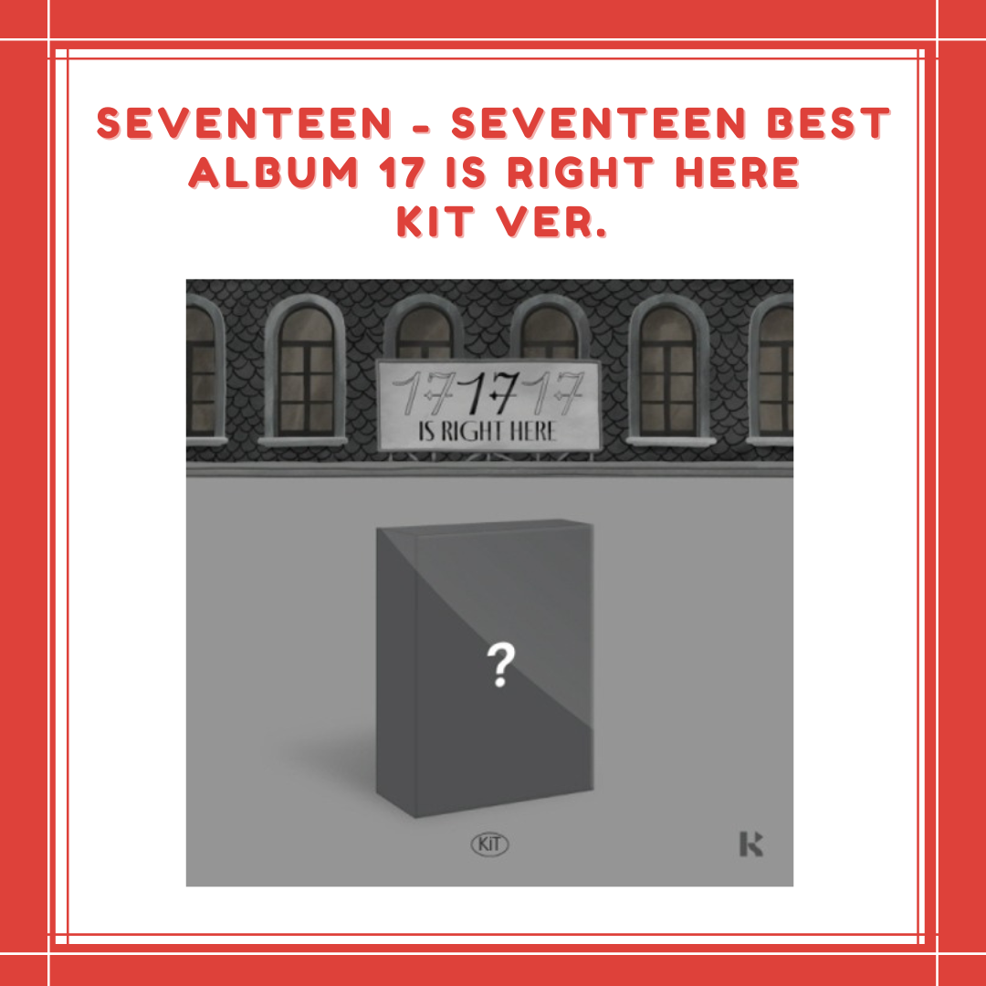 [PREORDER] SEVENTEEN - SEVENTEEN BEST ALBUM 17 IS RIGHT HERE KIT VER.