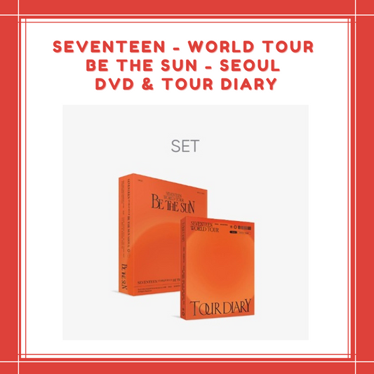 [PREORDER] SEVENTEEN - WORLD TOUR BE THE SUN - SEOUL DVD & TOUR DIARY