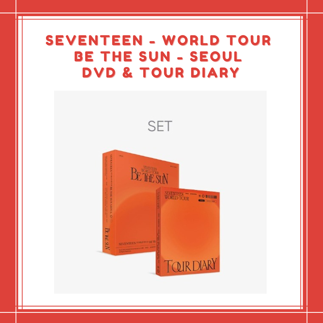 [PREORDER] SEVENTEEN - WORLD TOUR BE THE SUN - SEOUL DVD & TOUR DIARY