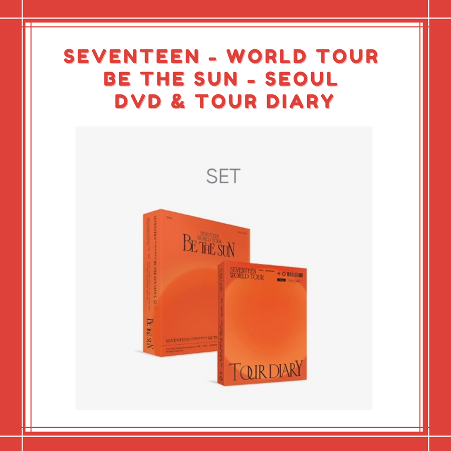 PREORDER] SEVENTEEN - WORLD TOUR BE THE SUN - SEOUL DVD & TOUR