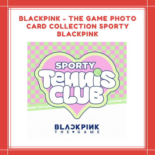 [PREORDER] BLACKPINK - THE GAME PHOTO CARD COLLECTION SPORTY BLACKPINK