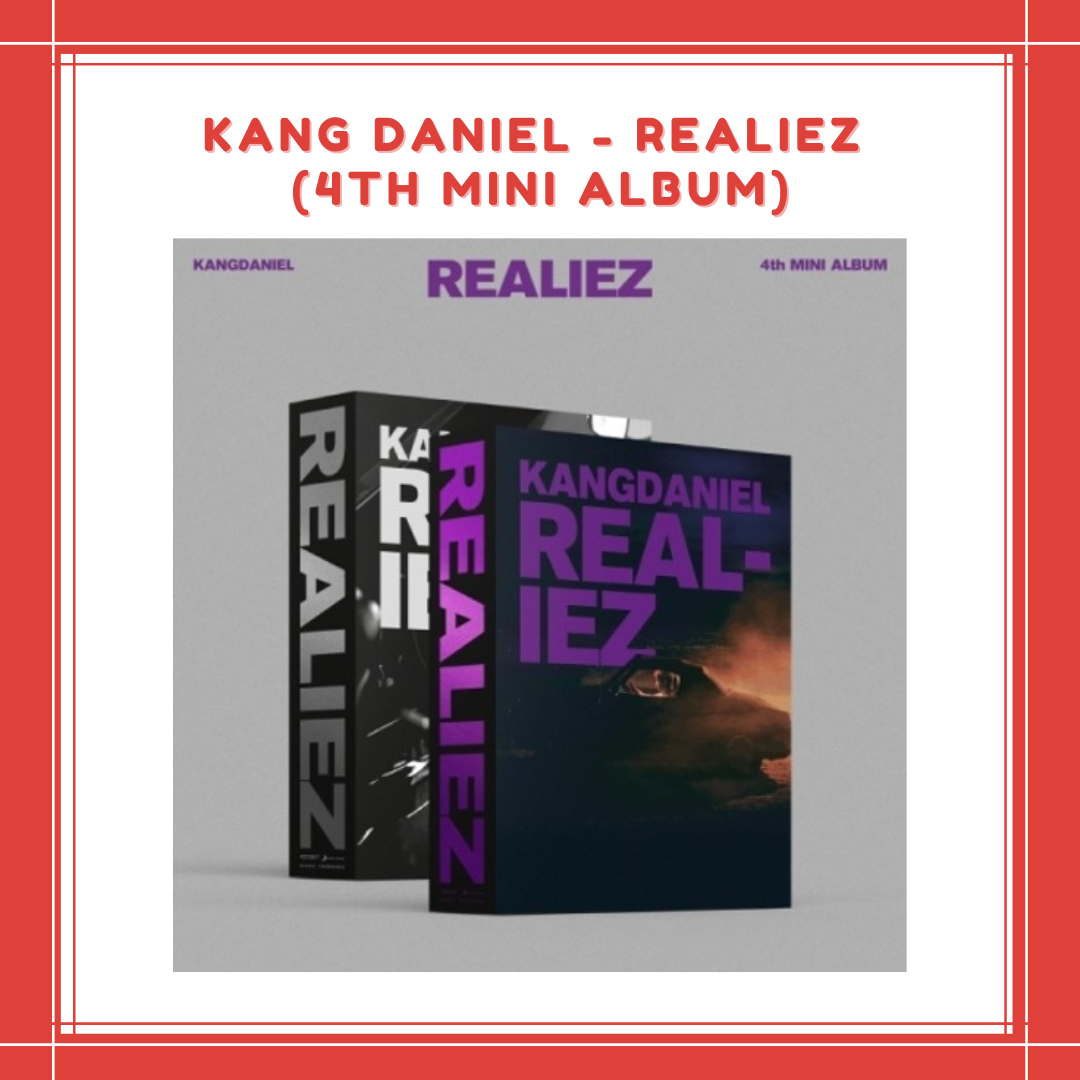 [PREORDER] KANG DANIEL - REALIEZ (4TH MINI ALBUM)