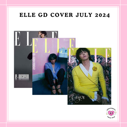 [PREORDER] ELLE GD COVER JULY 2024