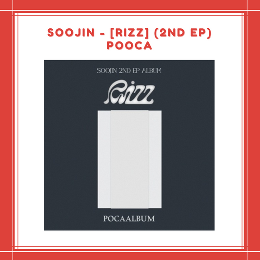 [PREORDER] SOOJIN - RIZZ (2ND EP) JEWEL VER POOCA ALBUM
