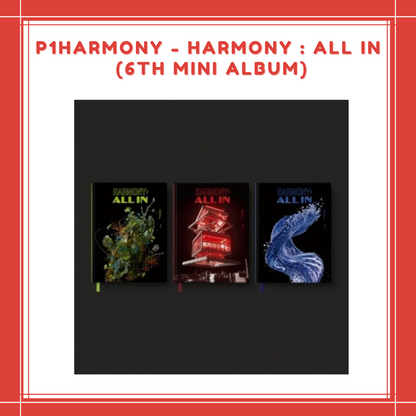 [PREORDER] P1HARMONY - HARMONY : ALL IN (6TH MINI ALBUM)