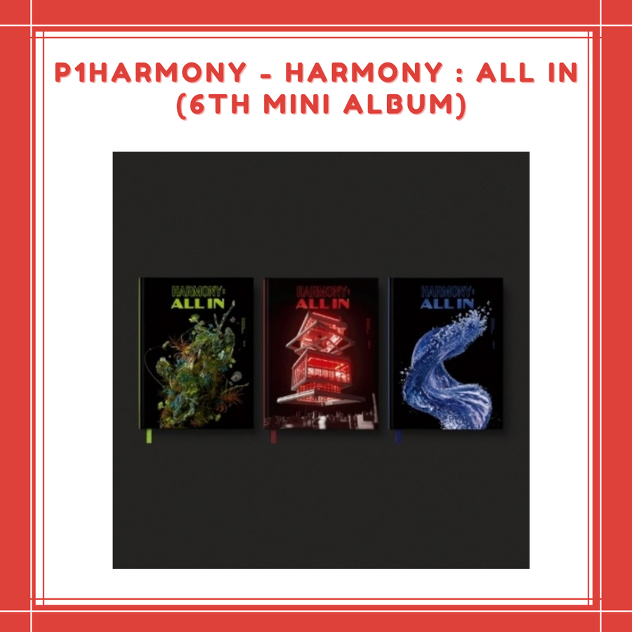 P1HARMONY - P1HARMONY HARMONY ALL IN 6th Mini Album ( FLOW IN Ver