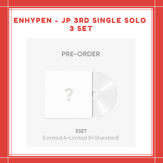 [PREORDER] ENHYPEN - JP 3RD SINGLE 3 SET