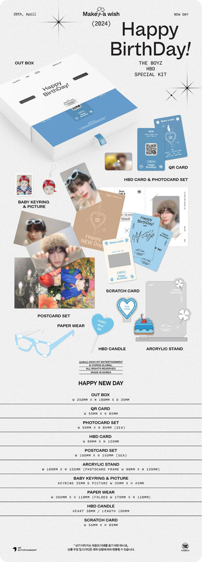 [PREORDER] THE BOYZ - THE BOYZ HBD NEW SPECIAL KIT