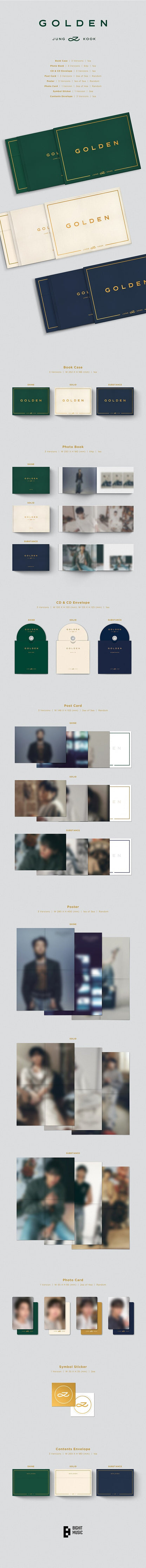 [PREORDER] SPECIAL GIFT JUNG KOOK (BTS) - GOLDEN SET