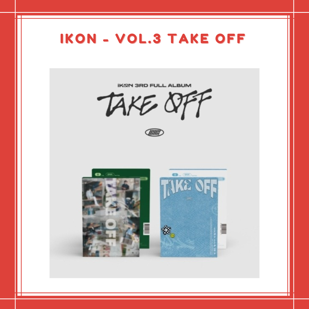 [PREORDER] IKON - VOL.3 TAKE OFF