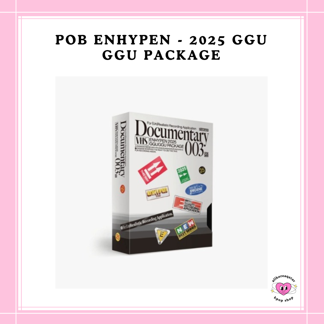 [PREORDER] POB ENHYPEN - 2025 GGU GGU PACKAGE